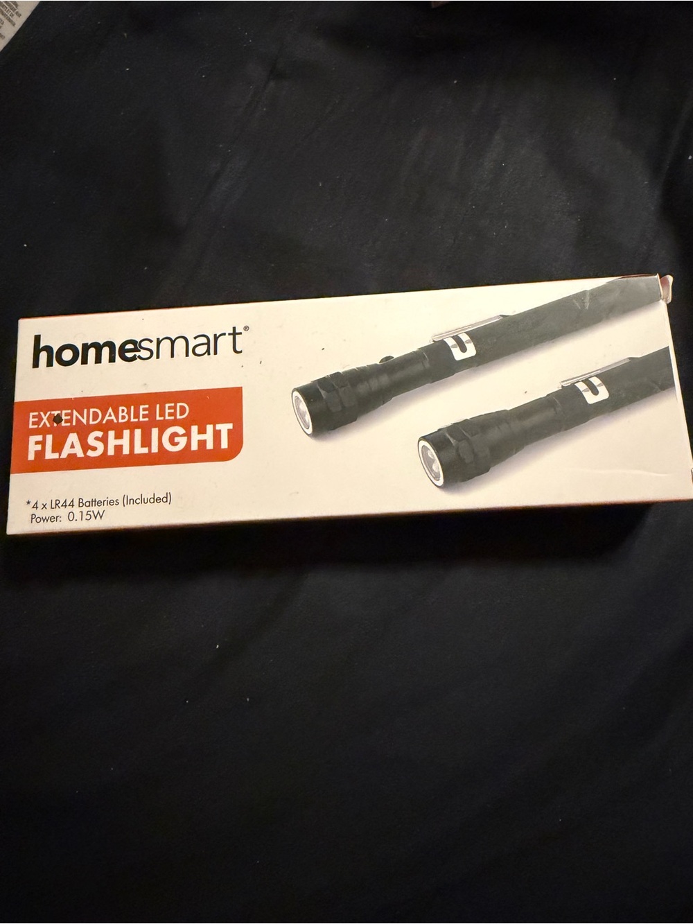Extendable LED Flashlight - Red